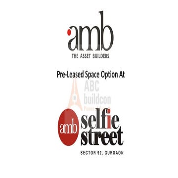 AMB Selfie Street, Sector 92, Gurgaon