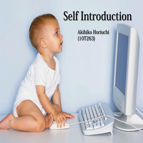 Self Introduction