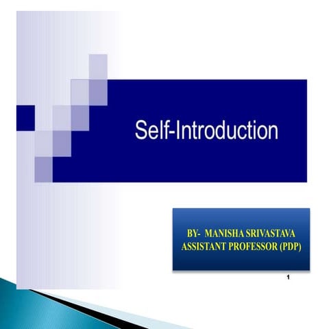 Self introduction (1)