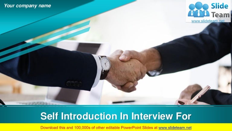 Self Introduction In Interview For Experienced Candidates