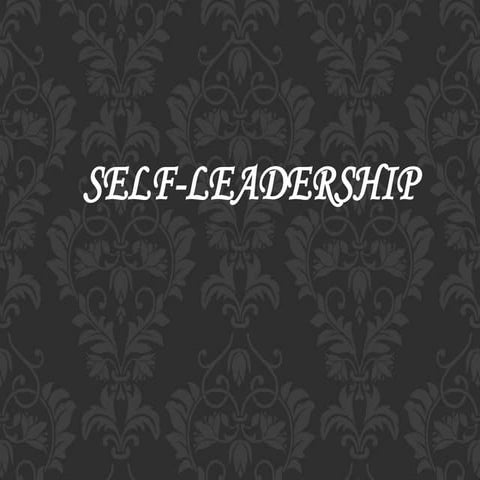 Self leadership
