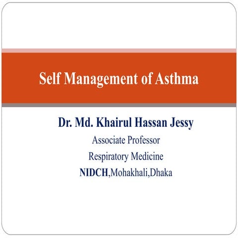 Self Management of Asthma