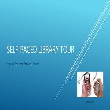 Self paced library tour