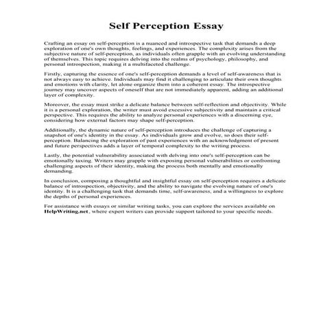 Self Perception Essay.pdf
