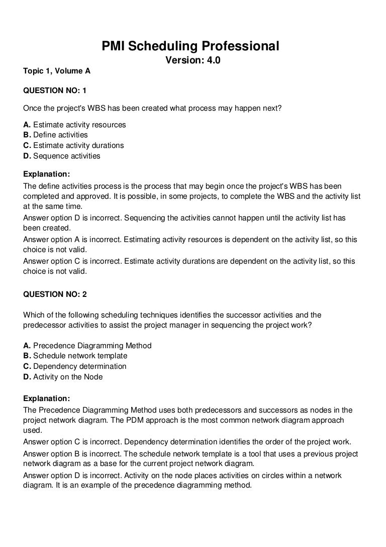 Self Test Engine Psp Pmi Sp