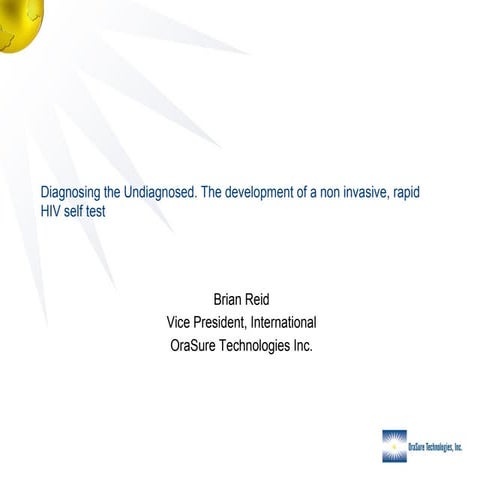 Self testing meeting glasgow reid3