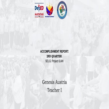 SELG Project ILAW-Second-Quarter-PIR-2024.pptx