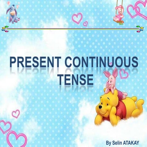 present continuous tense | PPTX