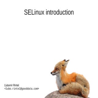 SELinux basics