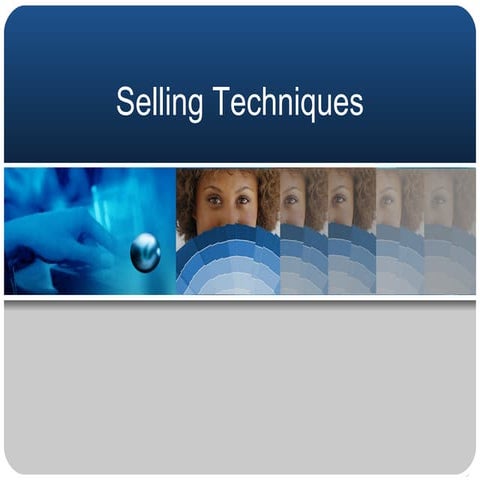 Selling Techniques