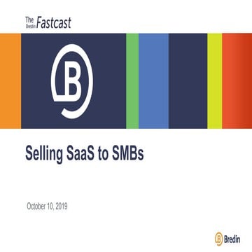 Selling SaaS to SMBs