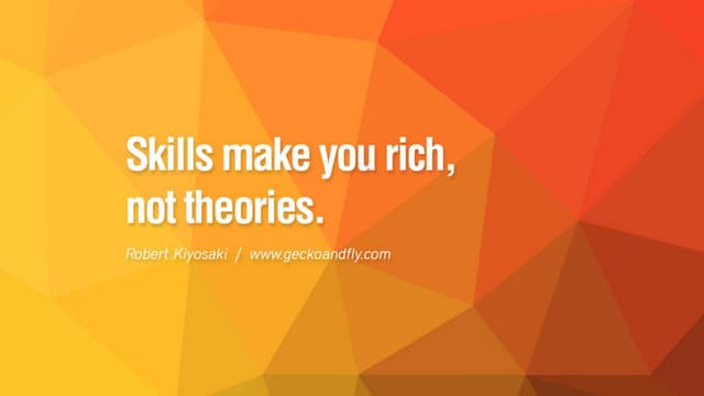 Selling skills
