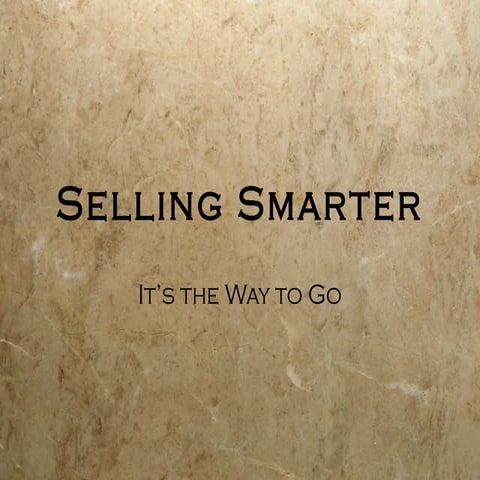 Selling Smarter