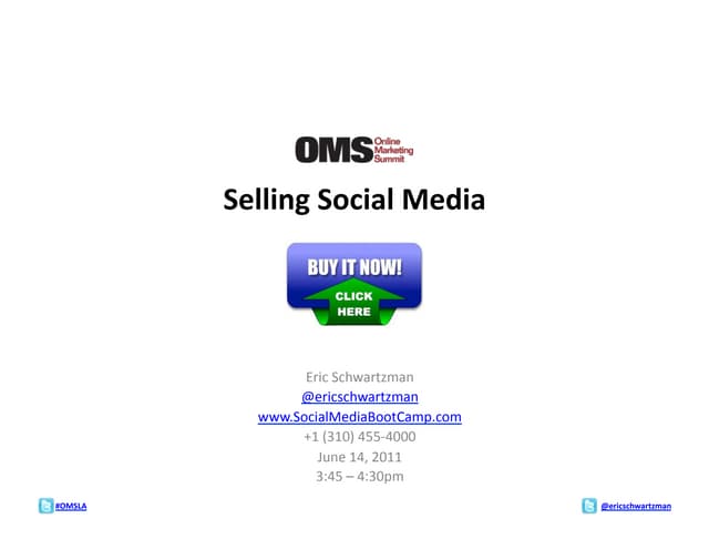 Selling Social Media