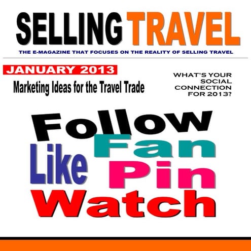 Selling Travel January 2013