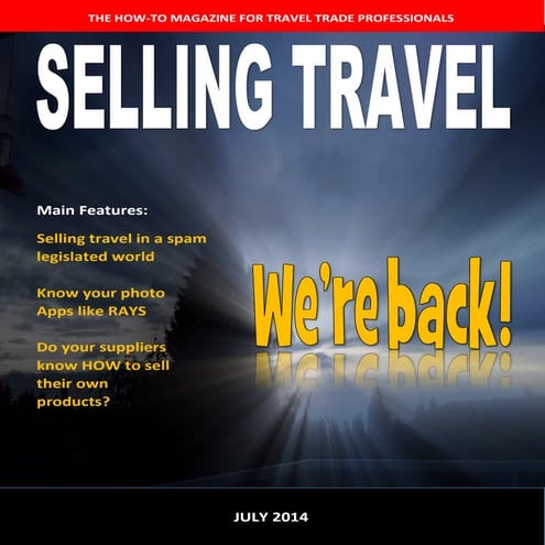 Selling Travel July 2014