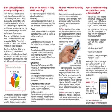 SellPhone Marketing Flyer