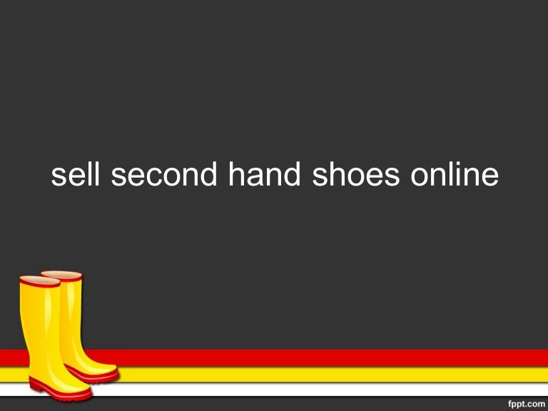 sell second hand shoes