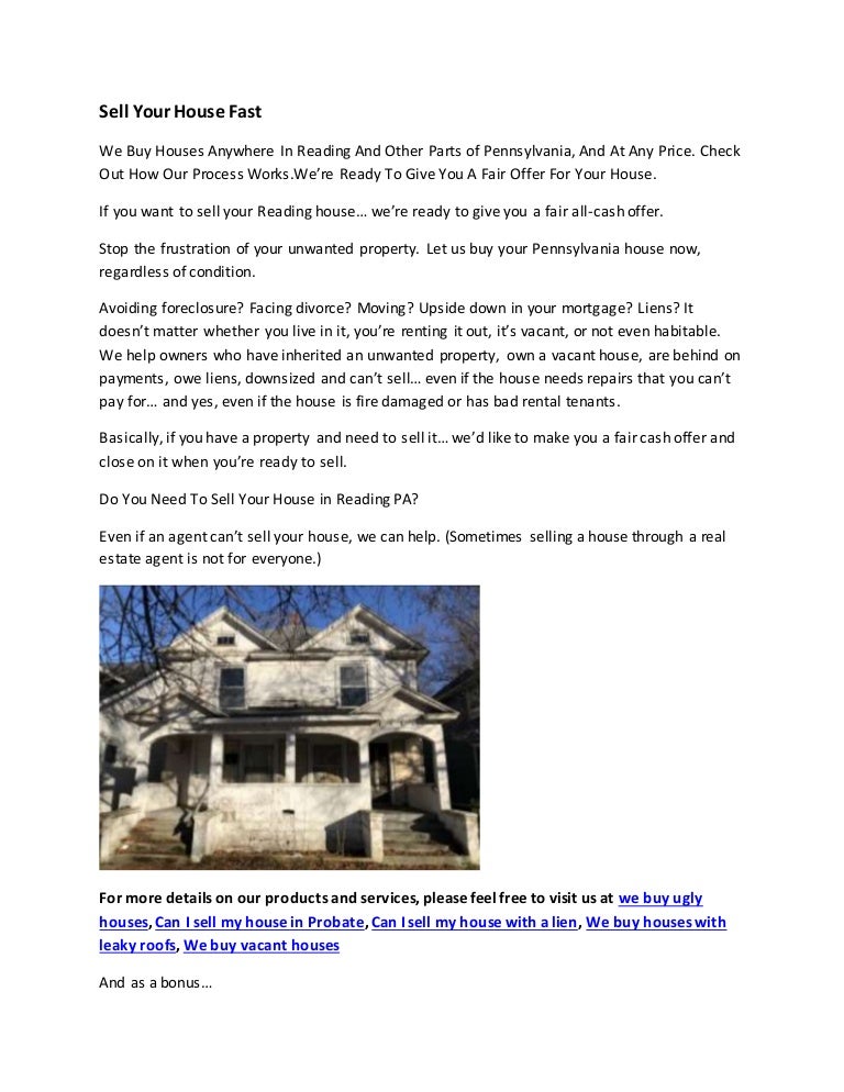 can i sell my house for any price