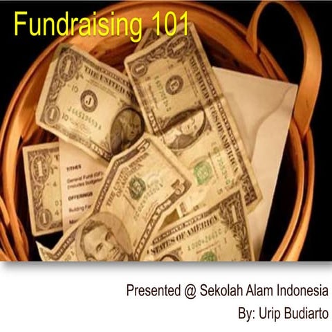 Fundraising 101