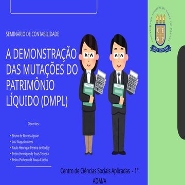 Seminário . Demonstrações de DMPL/p.pptx