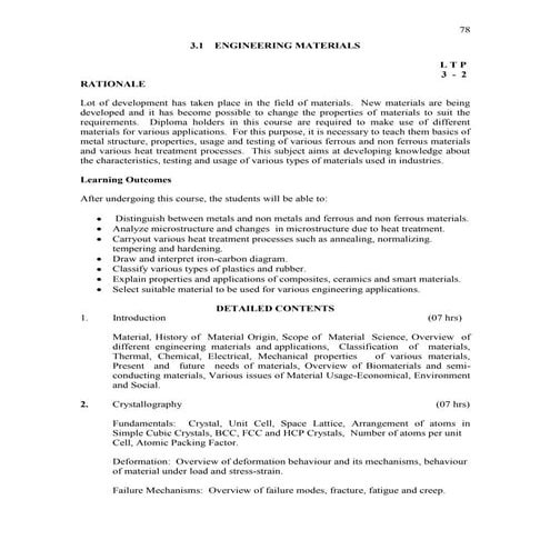 Sem 3 mech syallabus