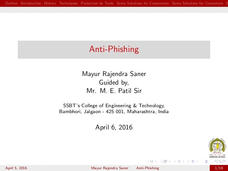 phishing techniques ppt Detecting phishing websites using machine learning technique youtube.