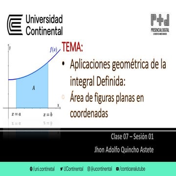 Aplicaciones de la Integral | PDF