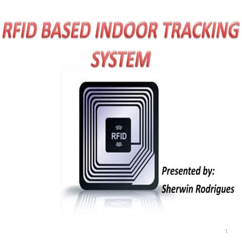 RFID based indoor tracking system | PPT
