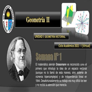 geometría 2 -espacios vectoriales.