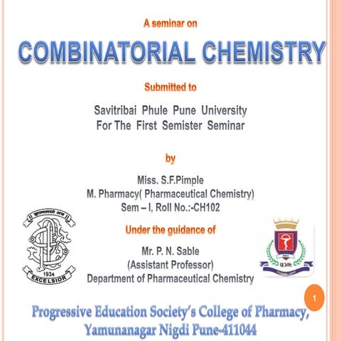 combinatoral chemistry