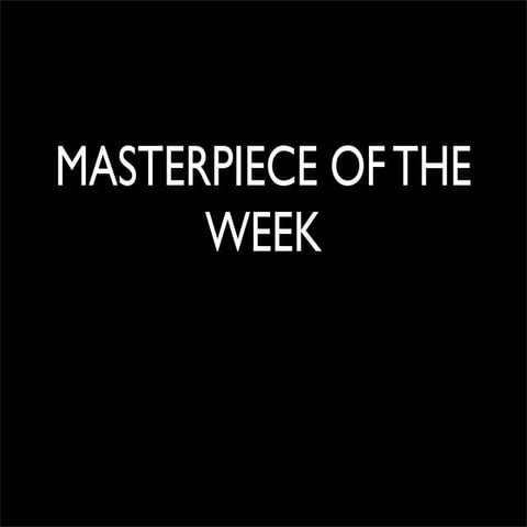 Sem 1 masterpiece of the week