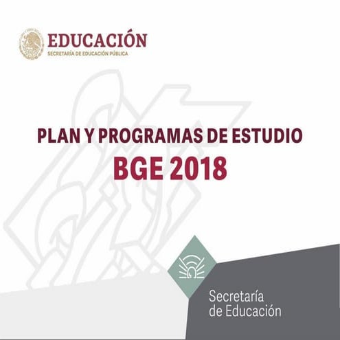 plan y programas MES pensamiento matemático 1 | PDF
