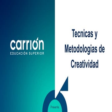 tecnicas y metodologias creativas en salud