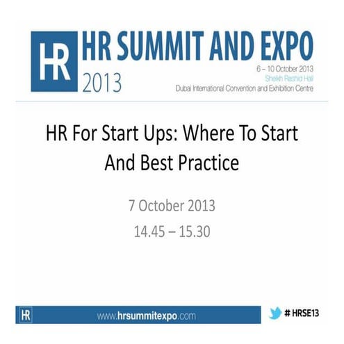HR For Startups: Where To Start And Best Practice, Elrona D'Souza