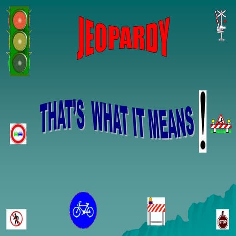 Jeopardy game for prohibitions permissions and obligations Lesson