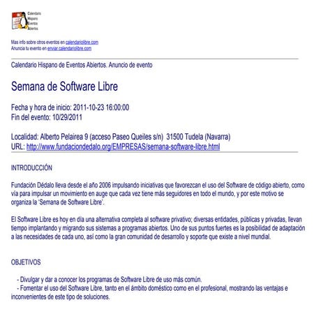 Semana de Software Libre