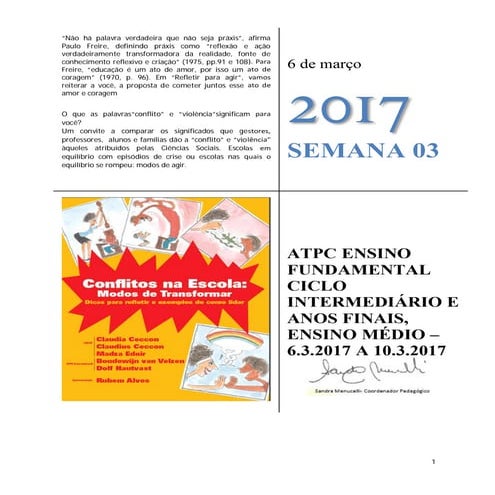Semana 03 conflitos na escola modeos de transformar