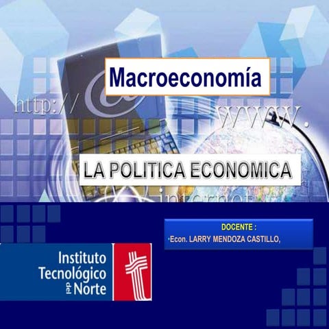 Semana 04: Economía (IV ciclo)