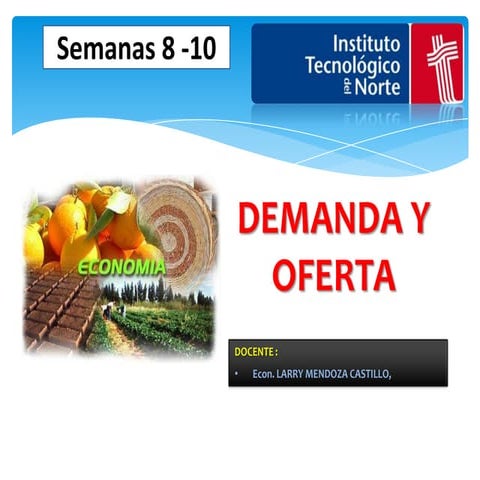 Semana 08 a 10 ECONOMIA IV CICLO