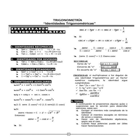 Semana08 identidades trigonometricas