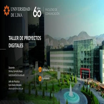 Taller de Proyectos Digitales
