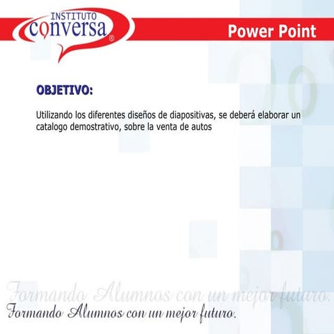 Semana 1 dia 2 power catalogo