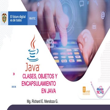 Semana 2   Clases y Objetos en Java