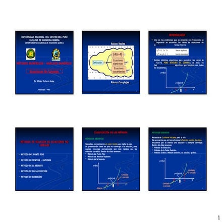 Semana 2 EcuacionesNoLineales.pppppppppppppppppptx