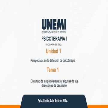 SEMANA 2 PSICOTERAPIA I GLORIA SOLIS.pptx