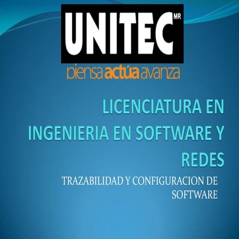 Semana 3 gestion de la configuracion y control de cambios