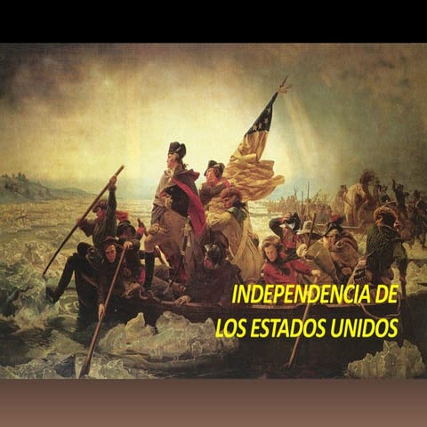 INDEPENDENCIA DE LOS EEUU