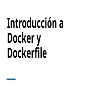 Introduccion a Docker curso para saber como funciona la dockeriazacion -3