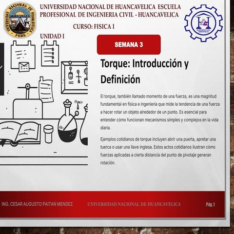 Torque_fisica_1_ingeneiria_civil_huancavelica | PDF